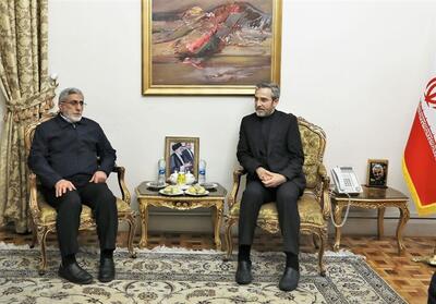 حضور سردار قاآنی در وزارت امور خارجه - تسنیم