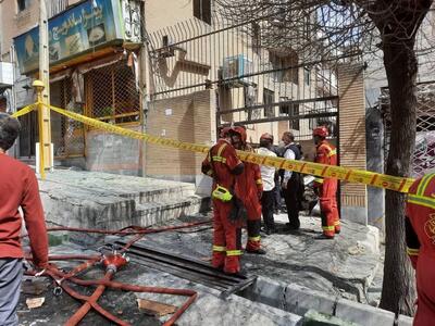 تصاویر | جزئیات انفجار یک ساختمان در خیابان دماوند