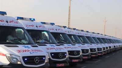 مدت زمان رسیدن آمبولانس‌ها در تهران به ۱۵ دقیقه رسید