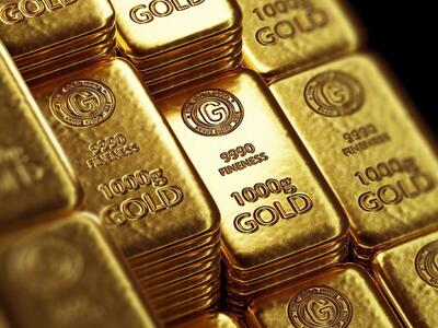 قیمت طلا با کاهش انتظارات کاهش نرخ بهره، کاهش یافت