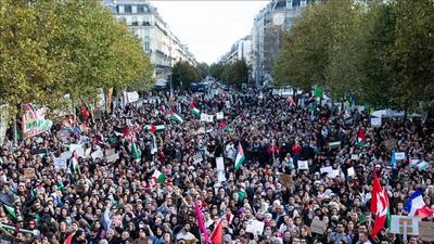 پاریس علیه اسرائیل شورید+ عکس