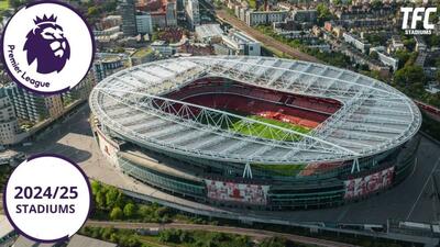 استادیوم های میزبان لیگ برتر انگلیس در فصل 25-2024