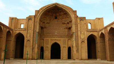 مسجد جامع ورامین، یادگاری از دوره ایلخانیان