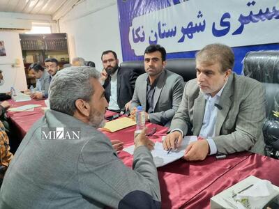 رئیس کل دادگستری مازندران به درخواست ۲۰۰ نفر از مراجعان در دیدار مردمی شهرستان نکا رسیدگی کرد