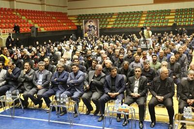 برگزاری مراسم بزرگداشت شهدای خدمت با حضور جامعه ورزش و جوانان در تبریز