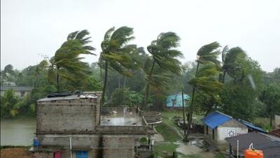 طوفان در هند و بنگلادش جان ۲۰ را گرفت! +ویدئو