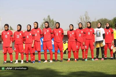 شکست دور از انتظار زنان فوتبالیست ایران مقابل بلاروس