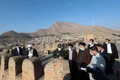 شهید جمهور سه دستور تاریخی جهت ثبت جهانی قلعه فلک‌الافلاک خرم‌آباد به یادگار گذاشت