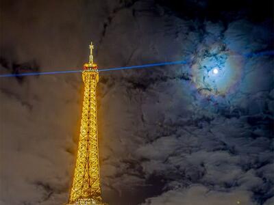 تصویر روز ناسا: خرمن ماه بر فراز پاریس / اثری کوانتومی که با چشم به‌راحتی دیده می‌شود