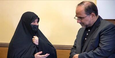 همسر شهید ابراهیم رئیسی به این مکان بهشتی بازگشت +عکس