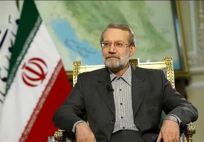 علی لاریجانی از شعار انتخاباتی خود رونمایی کرد