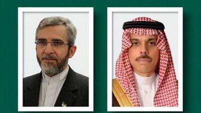 وزیر خارجه عربستان در گفتگو با باقری: تلاش می‌کنیم تمامی تسهیلات لازم را برای حجاج ایرانی فراهم کنیم