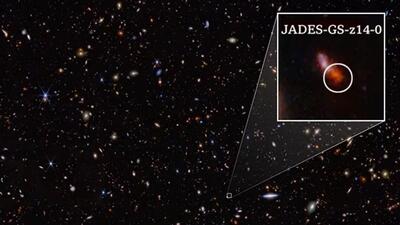 تلسکوپ فضایی جیمز وب دورترین کهکشان شناخته‌شده را پیدا کرده است