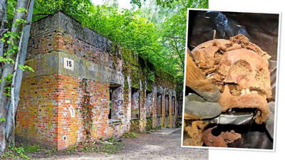 (تصاویر) کشف ۵ جسد با دست و پاهای قطع شده در قرارگاه آدولف هیتلر در لهستان