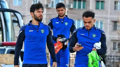 ستاره‌های سرخابی با تیم ملی ازبکستان در مصاف با ایران