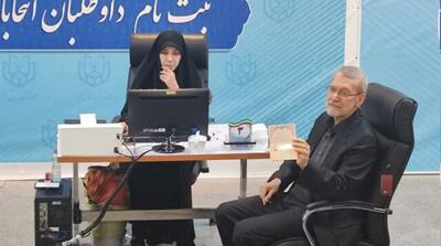 علی لاریجانی داوطلب نامزدی انتخابات ریاست جمهوری شد - مردم سالاری آنلاین