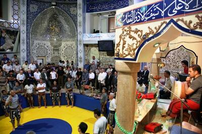 عکس | افتتاح باشگاه ورزشی شعبان بی‌مخ با حضور برادر شاه