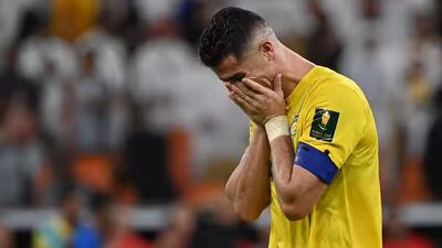گریه‌های رونالدو؛ کریس جام ملت‌های اروپا را از دست داد؟ + عکس