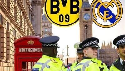 لندن در آستانه فینال رئال-دورتموند؛ 2000 پلیس برای حفظ امنیت!