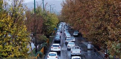 ترافیک نیمه سنگین در جاده چالوس | اقتصاد24