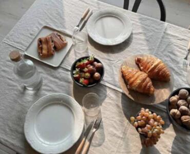 میز صبحانه دو نفره شیک و جذاب نگار فرهمند همسر خوش سلیقه پژمان جمشیدی+عکس - خبرنامه