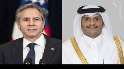 گفت‌وگوی وزرای خارجه آمریکا و قطر درباره نوار غزه
