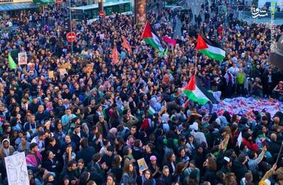 فیلم/ تظاهرات حمایت از غزه در پاریس