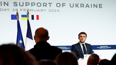 نماینده فرانسه: مکرون می‌خواهد فرانسه را به جنگ با روسیه بکشاند