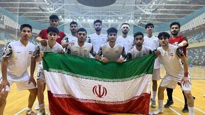 پیروزی ملی‌پوشان فوتسال ناشنوای ایران مقابل برزیل