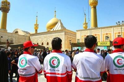 پوشش هزار و ۵۰۰ امدادگر هلال احمر در مراسم سالگرد ارتحال امام خمینی (ره)