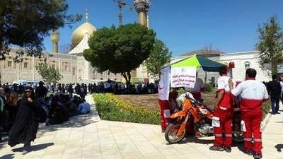آماده‌باش ۱۵۰۰ نیروی هلال احمر برای پوشش امدادی مراسم ارتحال امام