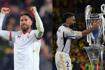 پیام سرخیو راموس به 4 بازیکن رئال مادرید بعد از فتح لیگ قهرمانان