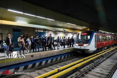 افزایش حرکت قطار‌ها و سرویس‌دهی شبانه در خط یک مترو
