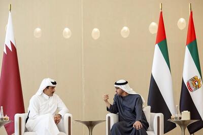 رایزنی امیر قطر و رئیس امارات درباره طرح پیشنهادی بایدن در موضوع غزه