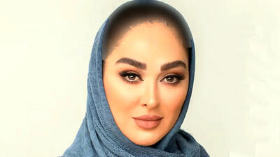 چهره متفاوت و زیبای الهام حمیدی / خانم بازیگر با حجاب جذاب تر است !