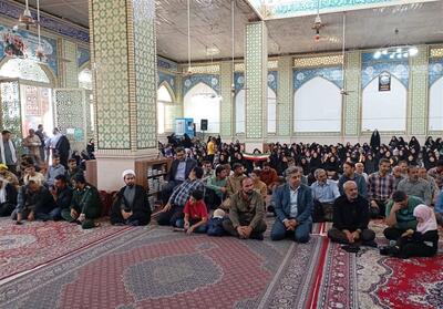 مراسم اعزام کاروان ارتحال امام در شرق شیراز - تسنیم