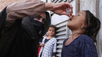 آغاز واکسیناسیون فلج اطفال در افغانستان