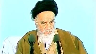 آخرین سخنرانی امام خمینی(ره) در حسینیه جماران + فیلم