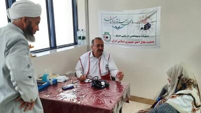 ارائه بیش از ۷۶ هزار خدمت بهداشتی و درمانی هلال‌احمر به حجاج ایرانی