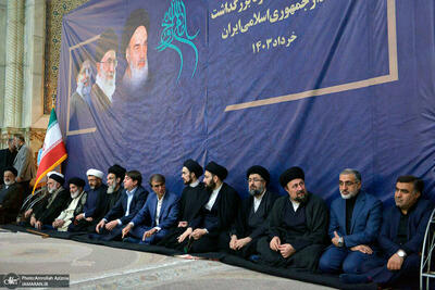 تصاویری جدید و کمتر دیده شده از نوه‌ها و نبیره‌های امام خمینی (ره)
