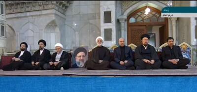 عکس | جای خالی شهید رئیسی در مراسم سالگرد امام خمینی (ره)؛ یک قاب در کنار مسئولین - عصر خبر