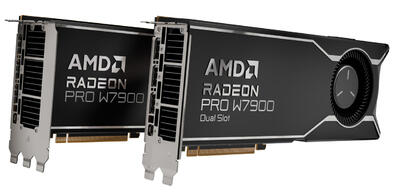 AMD از کارت گرافیک Radeon Pro W7900 Dual Slot رونمایی کرد