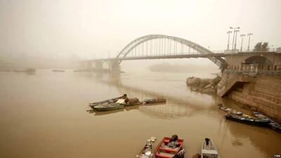 سه شهر خوزستان در وضعیت نارنجی آلودگی هوا قرار گرفت