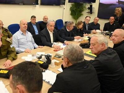 نشست کابینه جنگ رژیم صهیونیستی درباره پیشنهاد آتش‌بس در غزه
