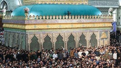 آغاز مراسم سی‌و‌پنجمین سالگرد ارتحال امام خمینی (ره) در تهران