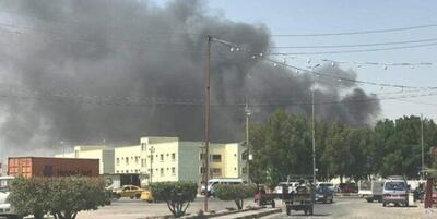 ببینید | تصاویری جدید از آتش‌سوزی شدید در نجف اشرف