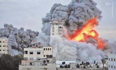 ۵۵ درصد از ساختمان‌های غزه آسیب دیده‌اند