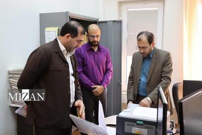 رئیس کل دادگستری استان خوزستان از مجتمع قضایی شهید باهنر بازدید کردند