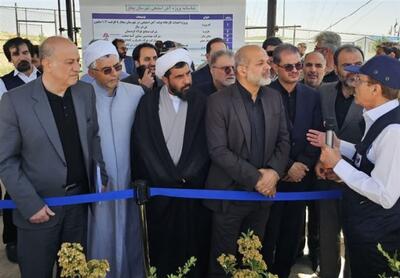 بازدید وزیر کشور از پروژه پیشران شرکت صنایع فولاد کردستان