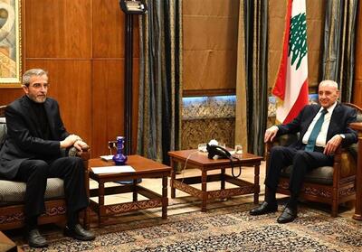 رایزنی باقری با رئیس پارلمان لبنان - تسنیم